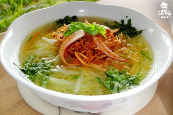 Khô mực nấu canh